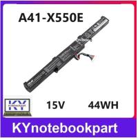 ราคา BATTERY ORIGINAL ASUS แบตเตอรี่ ของแท้ ASUS A450 K450J K550E X450J X450JF X550D X550E A450C K550D A450C K550D A41 X550E (611428006)