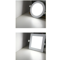 ราคา โคมไฟดาวน์ไลท์ ฝังฝ้า LED ฝังฝ้า ติดฝ้าเพดาน 24W 18W 12W 9W 6W 3W ดาวไลท์ แบบบาง กลม (20961632366)