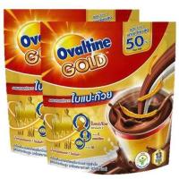 ราคา Ovaltine 3in1 GOLD with Ginkgo โอวัลติน 3in1โกลด์ ผสมสารสกัดจาก ใบแปะก๊วย น้ำตาลน้อยกว่า สำหรับผู้ใหญ่วัย 50 ขึ้นไป x 13ซอง 2แพค (19416232604)