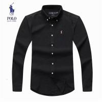ราคา Stock High Original Ralph LaurensชายแขนยาวOxford Solidเสื้อเชิ้ตลำลองPoloเย็บปักถักร้อยRegular Fit Turn Down Collarธุรกิจเสื้อทำงาน (14912002776)