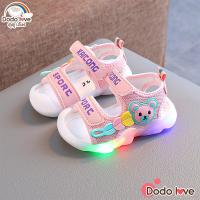 ราคา Dodolove รองเท้าผ้าใบเด็ก มีไฟกระพริบ สำหรับเด็ก รองเท้าแฟชั่นเด็ก รองเท้า (20563805800)