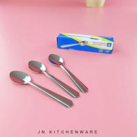 ราคา ช้อนกาแฟสแตนเลส ลายลาเวนเดอร์ ตราสมอ กล่องละ 12 ชิ้น (21152326388)