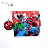 ราคา กระเป๋าสตางค์เด็ก 2 พับ ลายการ์ตูนลิขสิทธิ์ Kids Wallet Spiderman Avenger Batman Car (20202811852)