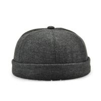 ราคา Vintage Mikihat หมวกกะลาสีสำหรับผู้ชายผู้หญิง Hip Hop Brimless Docker Hat (16114212673)