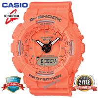 ราคา ต้นฉบับ G Shock ผู้หญิงนาฬิกาสปอร์ตคู่แสดงเวลา 200 เมตรกันน้ำกันกระแทกและกันน้ำเวลาโลก LED อัตโนมัติแสงเลดี้ข้อมือกีฬานาฬิกาที่มี 2 ปีการรับประกันระหว่างประเทศ GMA S130VC 4A พร้อมสต็อก (528462762)