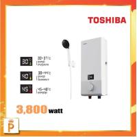 ราคา TOSHIBA เครื่องทำน้ำอุ่น DSK38ES5KW 3800W (16676984524)