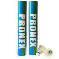 ราคา ลูกแบดมินตัน ลูกขนไก่ Pronex 1 หลอด มี 12 ลูก สีฟ้า (19516251857)