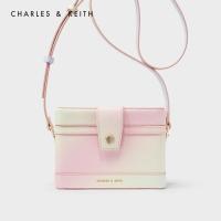 ราคา CHARLES and KEITH CK2 80701182 กระเป๋าสะพายข้างสไตล์เรโทร (15046580231)