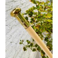 ราคา Maitapod ไม้ตะพด หัวทองเหลือง ทำจากไม้มหาพรหม ความยาวประมาณ 95 cm (21052434105)