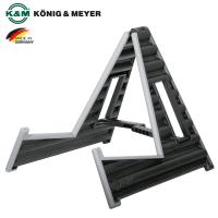 ราคา K M 17591 A Guitar Stand Wave 10 ขาตั้งกีตาร์ ขาตั้งกีตาร์โปร่ง ปรับความกว้างได้ 5 ระดับ สามารถใช้เป็นขาตั้งเซลโล่ เบนโจ Model 17591 000 55 Made in Germany (19765502025)