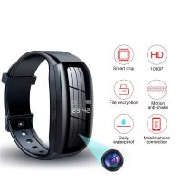 ราคา สต็อก Original HD 1080P มินิสมาร์ทกล้อง Spy ที่ซ่อนสร้อยข้อมือกล้องสอดแนมมินิกีฬากล้องจิ๋วสายรัดข้อมือบันทึกวิดีโอนาฬิกา DV ซ่อนกล้อง Spy (9639388672)