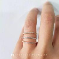 ราคา แหวนเพชรแท้รอบวง ThankyouJewelry (18224359306)
