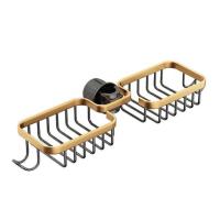 ราคา Kitchen Space Aluminum Sink Drain Rack Sponge Storage Faucet Holder Soap Drainer Shelf Basket Organizer (19952364747)