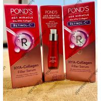 ราคา ของแท้ พร้อมส่ง Ponds Age Miracle HYA Collagen filler Serum 30 ml (18997187488)