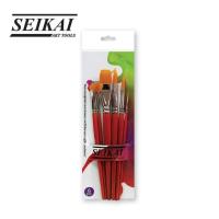 ราคา Seikai พู่กันขนไนล่อนด้ามไม้เคลือบ ชุด 6 ด้าม 1 ชุด (2315962918)
