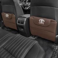 ราคา แผ่นป้องกันการเตะอุปกรณ์ป้องกันฝาครอบเก้าอี้หลังรถหนัง PU สำหรับ Toyota Hilux Land Cruiser Yaris แคมรี่วีออส Fortuner Corolla 4 RAV4นักวิ่ง REVO Wigo Wigo Wigo Wigo (18993290086)
