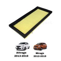 ราคา ซื้อคู่ ถูกกว่า กรองอากาศ กรองแอร์ Mirage Attrage มิราจ แอททราจ (21298920454)