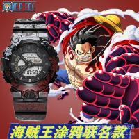 ราคา Sanhe นาฬิกาพิมพ์ลายการ์ตูนวันพีชนาฬิกาข้อมือดิจิทัล LED ทรงสปอร์ตสำหรับทั้งผู้ชายและผู้หญิง (11651828911)