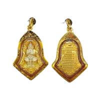 ราคา จี้ท้าวเวสสุวรรณ วัดจุฬามณี กรอบPremium ตามน้ำหนัก สำหรับสร้อย 2สลึง 1บาท เลี่ยมทองคำแท้90 (16544455524)