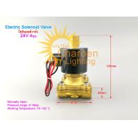 ราคา สต๊อกในไทย โซลินอยด์วาล์วทองเหลือง โซลินอยด์วาล์วน้ำ 1 2 นิ้ว 4หุน 24VDC Normally Open N O Electric Solenoid Valve แบบปกติเปิด จ่ายไฟปิด (3514626986)