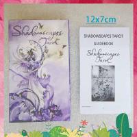 ราคา ไพ่ทาโรต์ Shadowscapes ขนาดใหญ่12 7ซม เกมบอกโชคลาภ การ์ดทำนาย พร้อมหนังสือคู่มือกระดาษเวอร์ชั่นภาษาอังกฤษ ไพ่ทาโรต์ขนาดเดิม ไพ่ยิปซี ไพ่ออราเคิล ไพ่ยิบซี ไพ่ทาโร่ Tarot Card (16425767484)