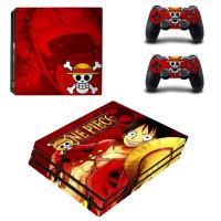ราคา อนิเมะลูฟี่ PS4 Pro สติ๊กเกอร์สกินสติ๊กเกอร์ครอบสำหรับ PlayStation 4 PS4 Pro คอนโซลและตัวควบคุมสกินไวนิล (11654293711)