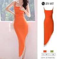 ราคา ZY HT EraVogue เดรสผู้หญิง เดรสสีเขียว สีส้ม สีขาว เดรสสายเดี่ยว เดรสคอเหลี่ยม เดรสไฮโซ เดรสออกงาน เดรสไปงานแต่ง เดรสเซ็กซี่ เดรสฝรั่งเศส 6242 (19659902754)