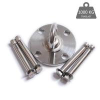 ราคา 304 stainless steel Mount Anchor Bracket Hook Wall Ceiling Mount Bracket Yoga Swing Hammock Hooks for Gym Boxing Training (11800385213)