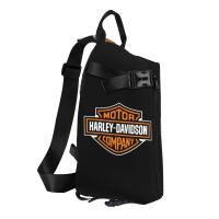 ราคา Harley Davidsons กระเป๋าเป้สะพายหลังสะพายผู้ชายกระเป๋าสลิงพาดตัวลำลองกระเป๋าเป้สะพายหลังมีสายคาดอก (16998174038)