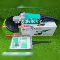 ราคา POWERTEX เครื่องเจียร์ รุ่น PPT AG 230 2200วัตต์ M14 9นิ้ว 220V ANGLE GRINDER ลูกหมู เจียร์ เจียรไฟฟ้า ช่าง เครื่องเจียรไฟฟ้า เครื่องมือช่าง จัดส่ง KERRY (17734858950)