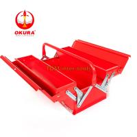 ราคา กล่องเครื่องมือ แบบ2ชั้น ยาว16นิ้ว กล่องเครื่องมือช่าง SMART OKURA (1387516067)