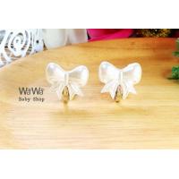 ราคา Wawa baby ต่างหูหนีบ ไข่มุก แบบติดหู มีหลายแบบให้เลือก ถ่ายจากสินค้าจริง แถมยางรองกันเจ็บ ต่างหูหนีบ ต่างหู เด็ก ตุ้มหูหนีบ ตุ้มหูเด็ก (870992220)