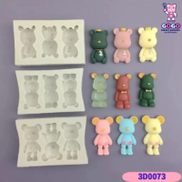 ราคา พิมพ์หมี3D พิมพ์หมีแบร์บริค พิมพ์ซิลิโคน ทำขนม (20181082285)