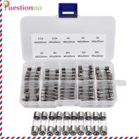 ราคา 100ชิ้นชุดฟิวส์หลากหลายชนิดหลอดแก้ว5 20มม ฟิวส์หลอดแก้วที่ออกฤทธิ์เร็วขนาด250โวลต์ฟิวส์หลอดแก้วแพ็คการจัดประเภทของฟิวส์พร้อมกับกล่องเก็บของ (20555353897)