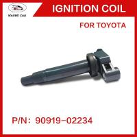ราคา 90919 02234 คอยล์ จุดระเบิด Ignition Coil Igniter คอยล์จุดระเบิด เหมาะสำหรับ Toyota Alphard Avalon Camry Estima Harrier Highlander Sienna Lexus ES300 RX300 (20760046434)