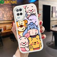 ราคา UCUC เคสสำหรับ OPPO A54 2021 A52 A5 2020 A53 2020 A55 Oppoa54 Oppoa52 Oppoa52020 Oppoa532020 Oppoa55เคสมือถือการ์ตูนหมีพูห์หมีฝาหลังหนัง (20757951079)