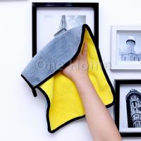 ราคา One Home ผ้าเช็ดรถยนต์ ผ้าไมโครไฟเบอร์ 3D เกรดพรีเมี่ยม หนานุ่ม เนื้อละเอียด ผ้านาโนไมโครไฟเบอร์ ผ้านาโน Car Clean Cloths (11761796258)