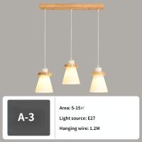 ราคา โคมไฟโต๊ะอาหารไม้ โคมไฟคาเฟ่ โคมไฟระย้า สไตล์ญี่ปุ่น โมเดิร์น โคมไฟห้อยห้องนอน โคมไฟห้องครัวมินิมอล (19725180438)