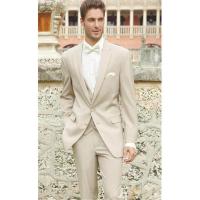 ราคา Mens อย่างเป็นทางการสำหรับ Holiday Party สีน้ำเงิน Tuxedos ผู้ชายเหมาะกับ2020สองปุ่ม Slim Fit เจ้าบ่าว Tuxedo โมเดิร์นงานแต่งงานY (15473714860)