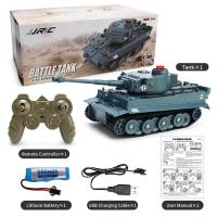 ราคา JJRC Q85รถถัง RC รุ่น2 4G รีโมทคอนโทรลโปรแกรม Crawler Tankเสียงทหาร1 30 Mobil RC ของเล่นสำหรับชาย (21170626985)