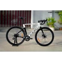 ราคา จักรยานเสือหมอบ VISP Bourne ชุดเกียร์ Shimano Sora 9 สปีด เฟรมอลู 6061 แข็งแรงทนทาน ตะเกียบคาร์บอน (20638358924)