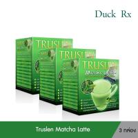 ราคา Exp 08 2025 TRUSLEN Matcha Latte เครื่องดื่มชาเขียว มัทฉะ 1 กล่อง 10 ซอง (15417977901)