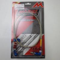 ราคา สายถักดิสเบรค MORIN หัว3สี ความยาว36นิ้ว ปลอกM ทึบ หัว90องศา สีส้มสะท้อน เขียวสะท้อน เลสริ้วเหลือง เขียว ดำ แดง น้ำเงิน (13032316082)