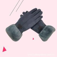 ราคา ถุงมือกันหนาวผู้หญิง ผ้าหนังนิ่ม ส่งจากไทย ทัชสกรีน บุขน เนื้อนุ่ม (15923253000)