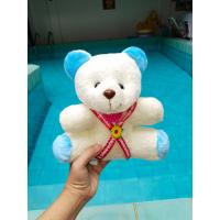 ราคา ตุ๊กตาหมี congratulations เท้าสีฟ้าสูง 18 ซมกว้าง 22 ซมค่ะ (19478821280)