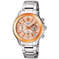 ราคา Casio นาฬิกาข้อมือผู้หญิง สายสแตนเลส รุ่น SHN 5509SG 9A Silver RoseGold รับประกันศูนย์ 1 ปี ของแท้ (125927445)
