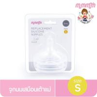 ราคา mummom จุกนมเสมือนนมแม่ สำหรับขวดปากกว้าง 1 แพค มี 2 ชิ้น (13771674334)