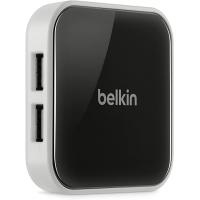ราคา Belkin 4 Port Powered Desktop USB Hub พร้อมรองรับ USB A USB 2 0 และ USB 1 1 ขาวดำ (7367871874)