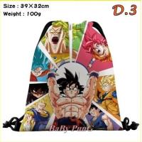 ราคา กระเป๋าผ้าหูรูดสะพายหลัง ดราก้อนบอล Dragon Ball (17402493520)