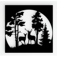 ราคา FudFudAR ฝุด ฝุด อะ ภาพแกะสลักกวาง แบบที่ 3 ภาพกวาง หัวกวาง ภาพติดผนัง ตกแต่งผนัง ภาพมงคล ติดผนัง ตกแต่งห้อง ตกแต่งบ้าน ภาพติดผนังสวยๆ (12140327489)